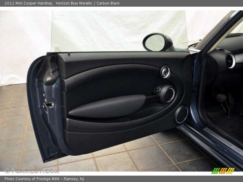 Horizon Blue Metallic / Carbon Black 2011 Mini Cooper Hardtop