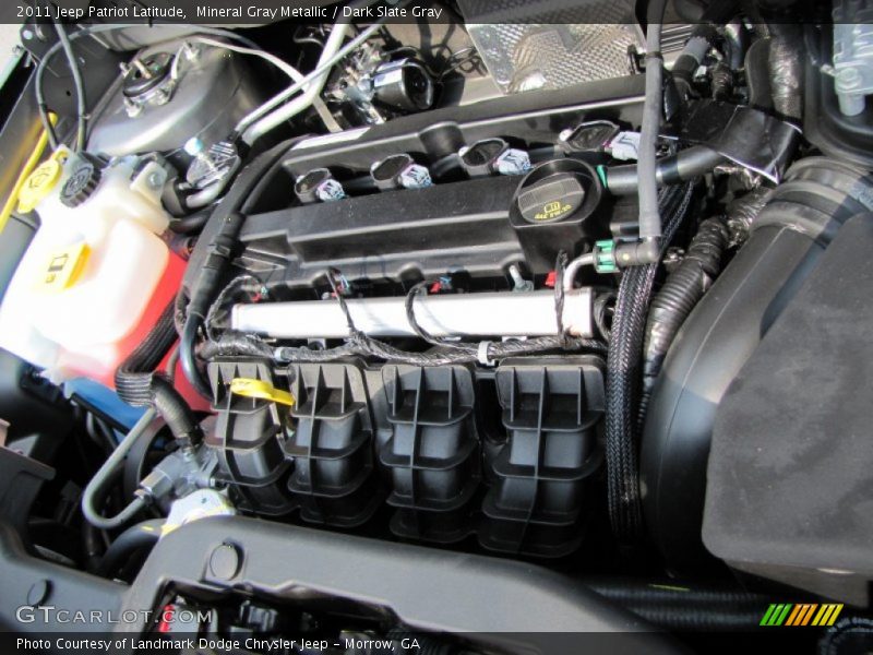 Mineral Gray Metallic / Dark Slate Gray 2011 Jeep Patriot Latitude