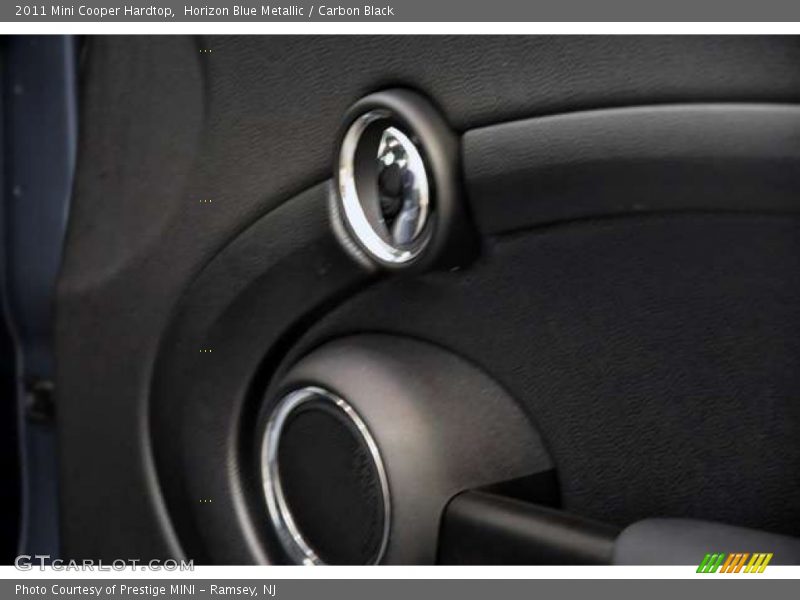 Horizon Blue Metallic / Carbon Black 2011 Mini Cooper Hardtop