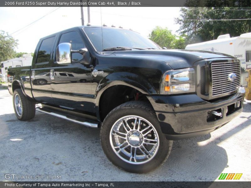  2006 F250 Super Duty Harley Davidson Crew Cab 4x4 Black