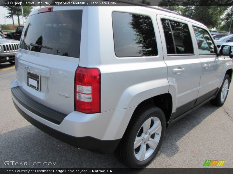 Bright Silver Metallic / Dark Slate Gray 2011 Jeep Patriot Latitude