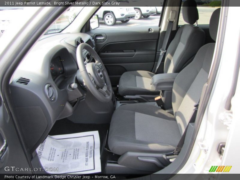 Bright Silver Metallic / Dark Slate Gray 2011 Jeep Patriot Latitude