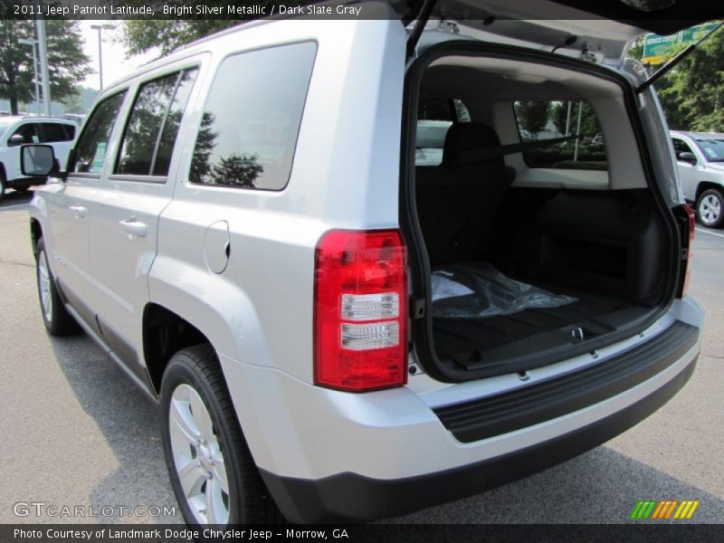 Bright Silver Metallic / Dark Slate Gray 2011 Jeep Patriot Latitude