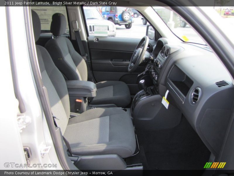 Bright Silver Metallic / Dark Slate Gray 2011 Jeep Patriot Latitude
