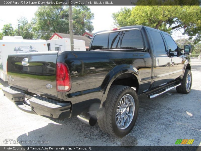 Black / Black 2006 Ford F250 Super Duty Harley Davidson Crew Cab 4x4