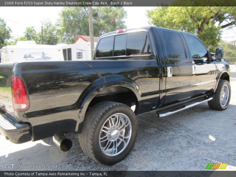 Black / Black 2006 Ford F250 Super Duty Harley Davidson Crew Cab 4x4