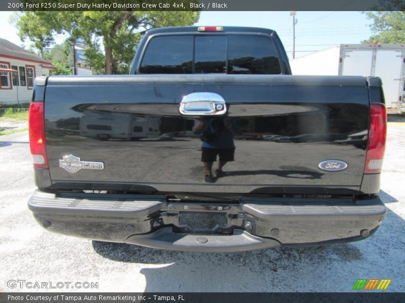 Black / Black 2006 Ford F250 Super Duty Harley Davidson Crew Cab 4x4