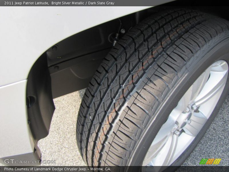 Bright Silver Metallic / Dark Slate Gray 2011 Jeep Patriot Latitude