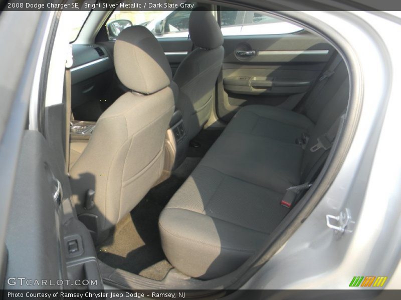 Bright Silver Metallic / Dark Slate Gray 2008 Dodge Charger SE