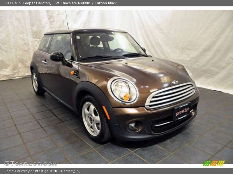 Hot Chocolate Metallic / Carbon Black 2011 Mini Cooper Hardtop