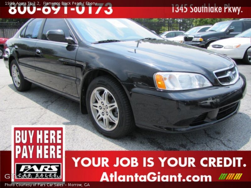 Flamenco Black Pearl / Ebony 1999 Acura TL 3.2