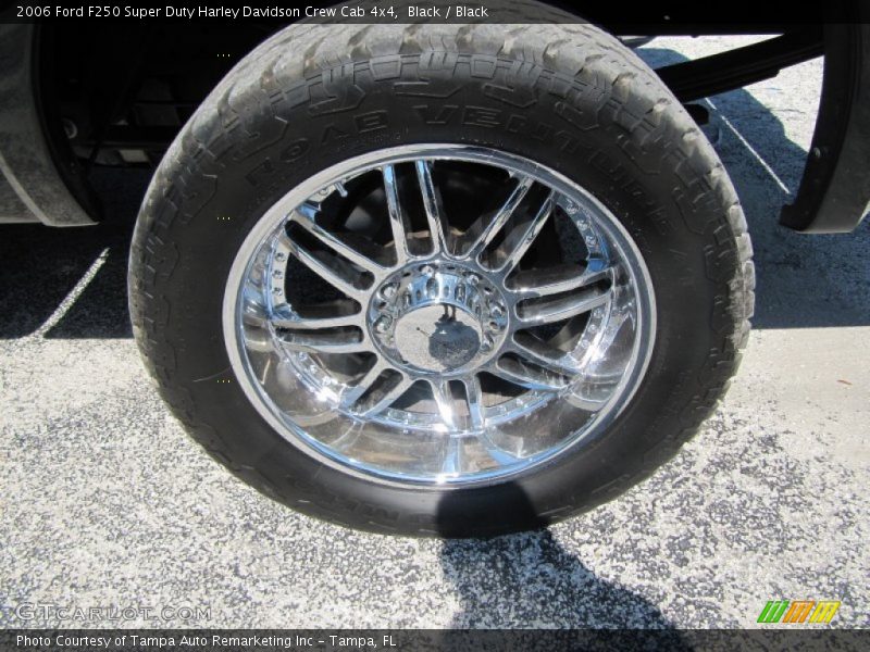 Custom Wheels of 2006 F250 Super Duty Harley Davidson Crew Cab 4x4