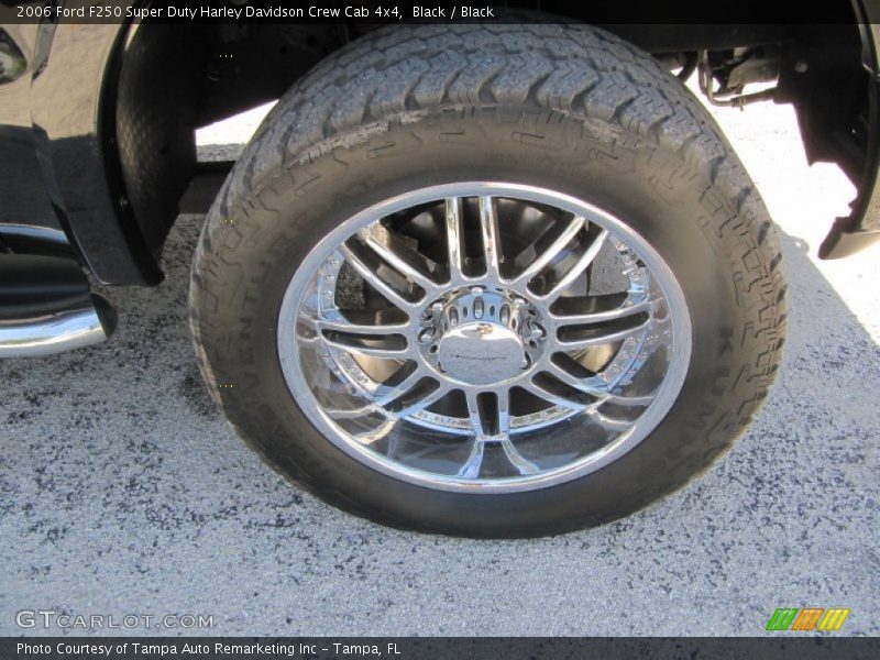 Black / Black 2006 Ford F250 Super Duty Harley Davidson Crew Cab 4x4