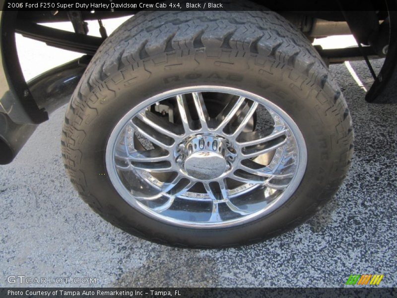 Black / Black 2006 Ford F250 Super Duty Harley Davidson Crew Cab 4x4