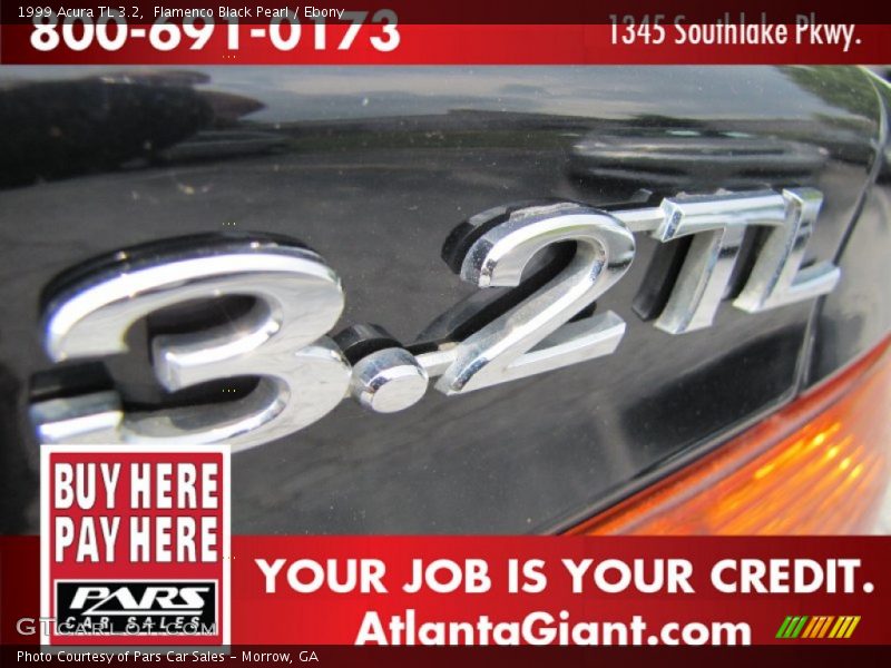 Flamenco Black Pearl / Ebony 1999 Acura TL 3.2