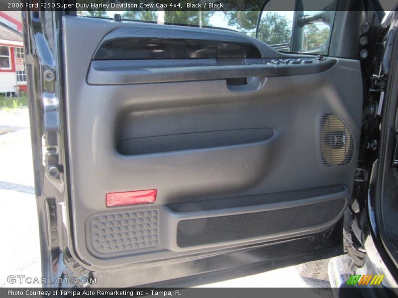 Black / Black 2006 Ford F250 Super Duty Harley Davidson Crew Cab 4x4