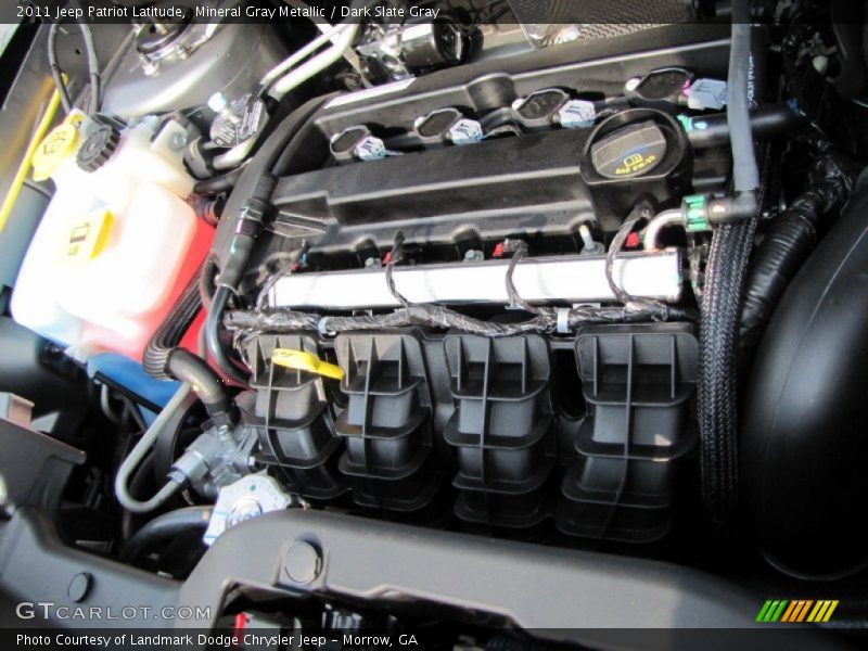 Mineral Gray Metallic / Dark Slate Gray 2011 Jeep Patriot Latitude