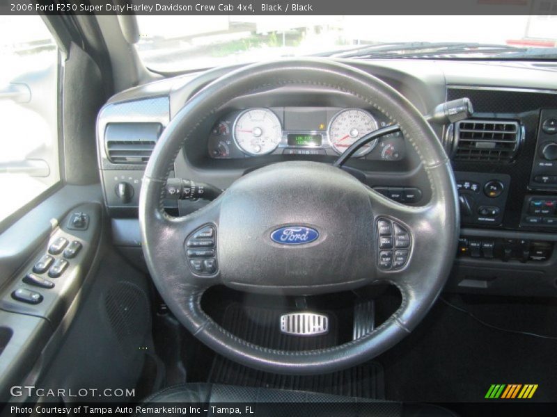 Black / Black 2006 Ford F250 Super Duty Harley Davidson Crew Cab 4x4