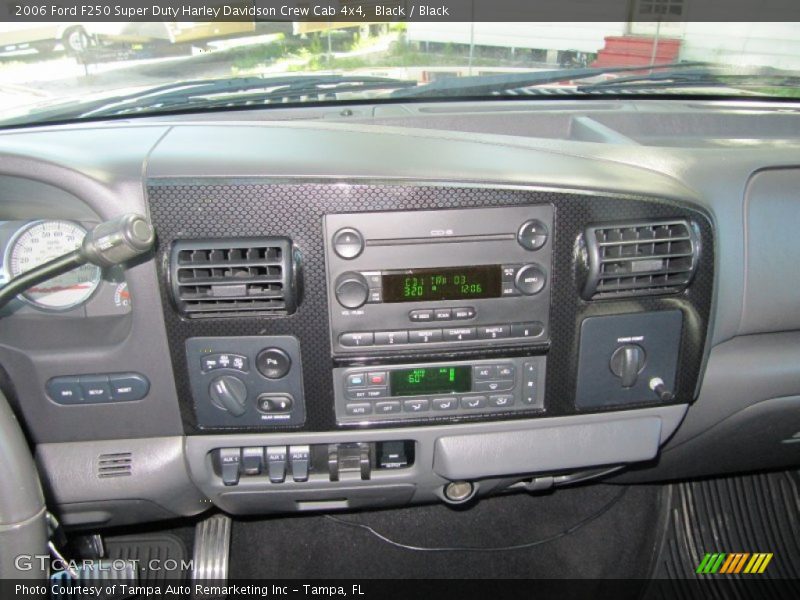 Black / Black 2006 Ford F250 Super Duty Harley Davidson Crew Cab 4x4