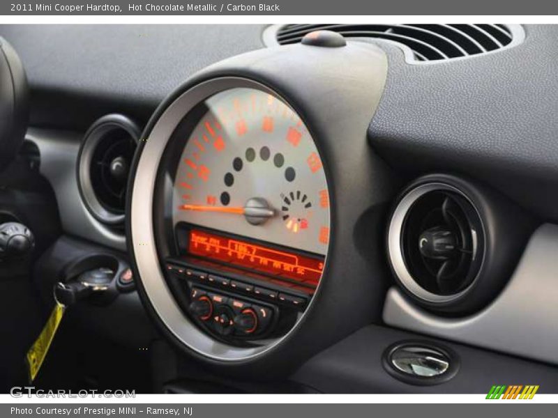 Hot Chocolate Metallic / Carbon Black 2011 Mini Cooper Hardtop