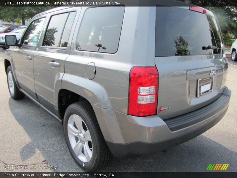 Mineral Gray Metallic / Dark Slate Gray 2011 Jeep Patriot Latitude