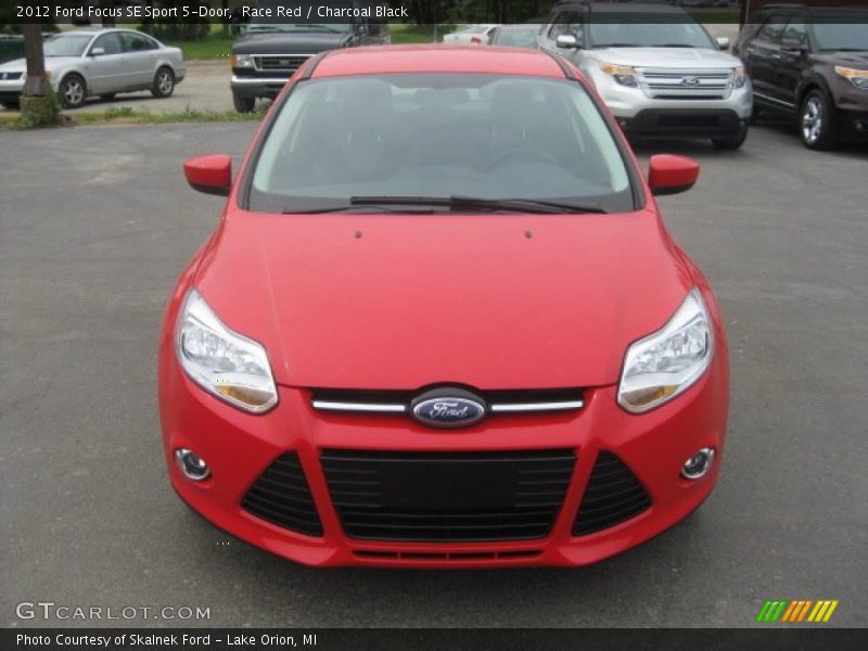 Race Red / Charcoal Black 2012 Ford Focus SE Sport 5-Door