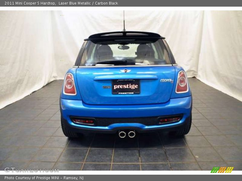 Laser Blue Metallic / Carbon Black 2011 Mini Cooper S Hardtop