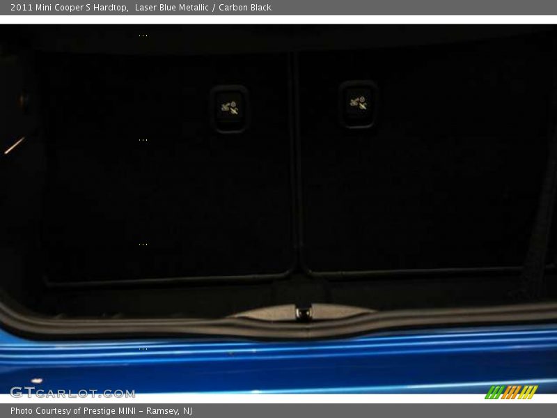 Laser Blue Metallic / Carbon Black 2011 Mini Cooper S Hardtop