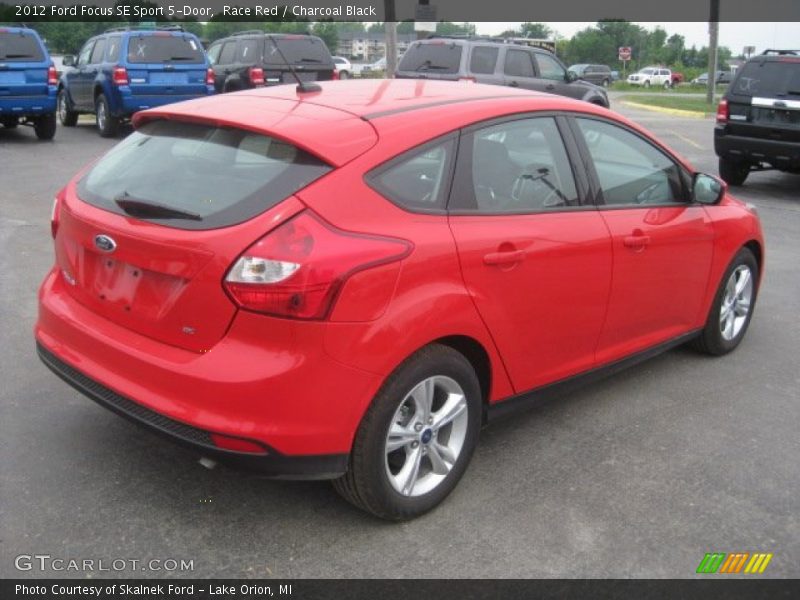 Race Red / Charcoal Black 2012 Ford Focus SE Sport 5-Door