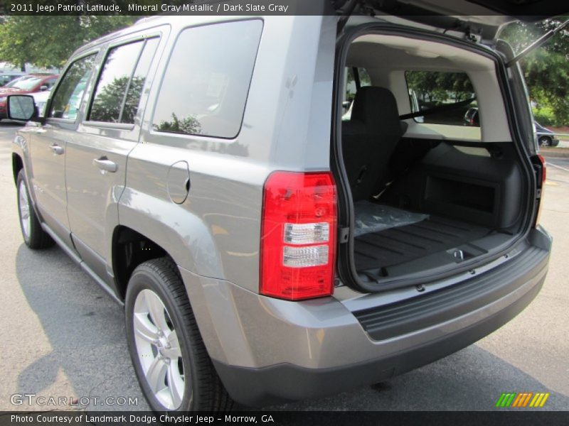 Mineral Gray Metallic / Dark Slate Gray 2011 Jeep Patriot Latitude