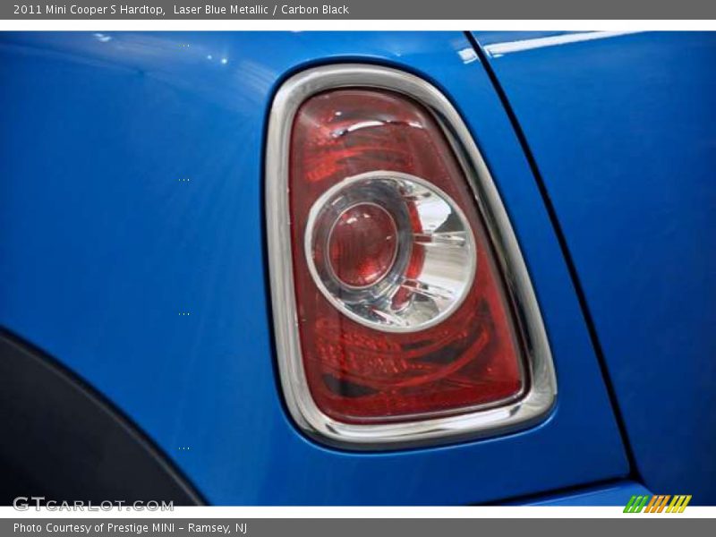 Laser Blue Metallic / Carbon Black 2011 Mini Cooper S Hardtop