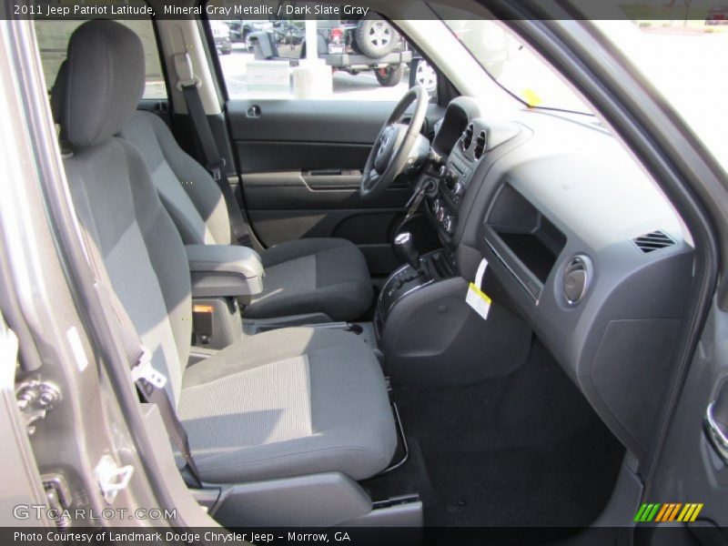 Mineral Gray Metallic / Dark Slate Gray 2011 Jeep Patriot Latitude