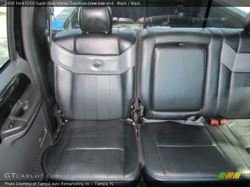  2006 F250 Super Duty Harley Davidson Crew Cab 4x4 Black Interior
