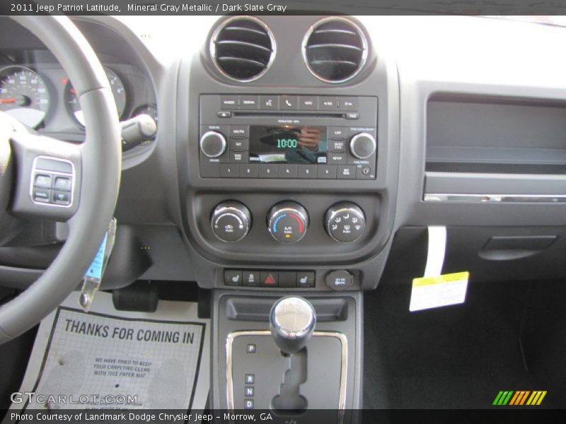 Mineral Gray Metallic / Dark Slate Gray 2011 Jeep Patriot Latitude