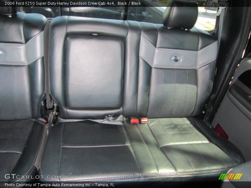  2006 F250 Super Duty Harley Davidson Crew Cab 4x4 Black Interior