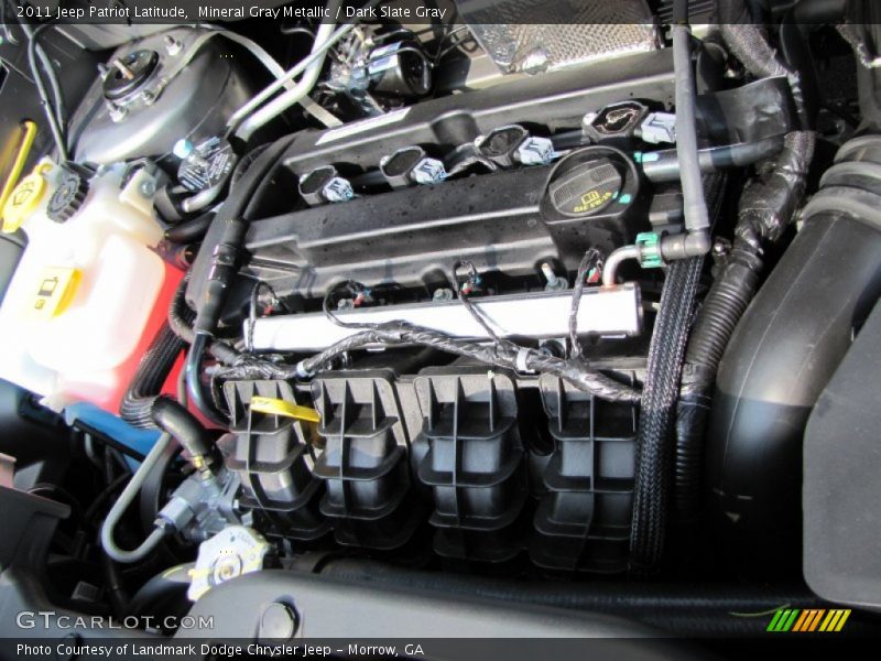 Mineral Gray Metallic / Dark Slate Gray 2011 Jeep Patriot Latitude