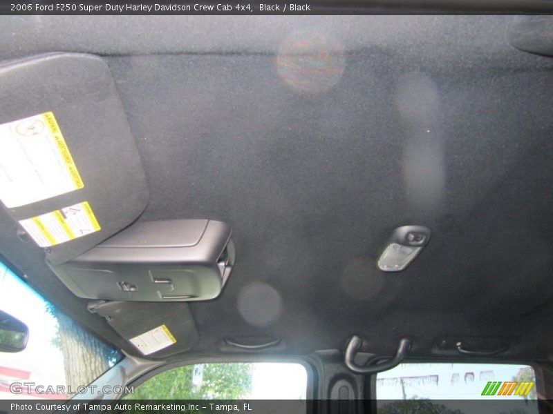 Black / Black 2006 Ford F250 Super Duty Harley Davidson Crew Cab 4x4