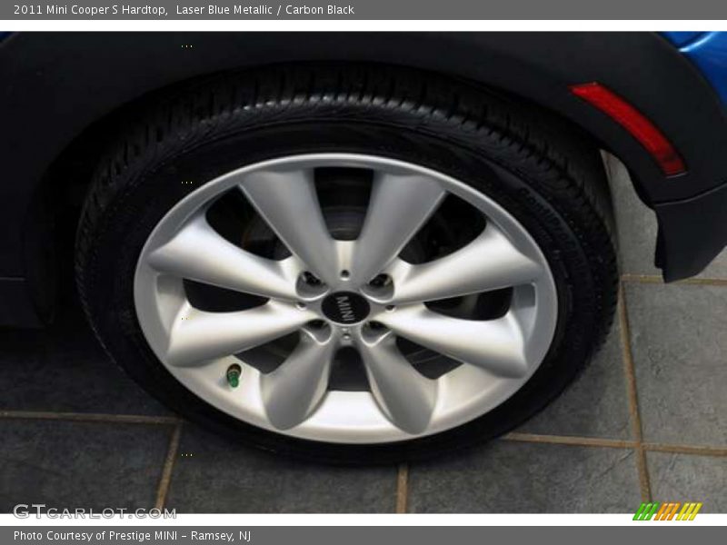 Laser Blue Metallic / Carbon Black 2011 Mini Cooper S Hardtop
