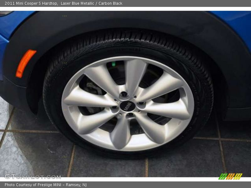Laser Blue Metallic / Carbon Black 2011 Mini Cooper S Hardtop