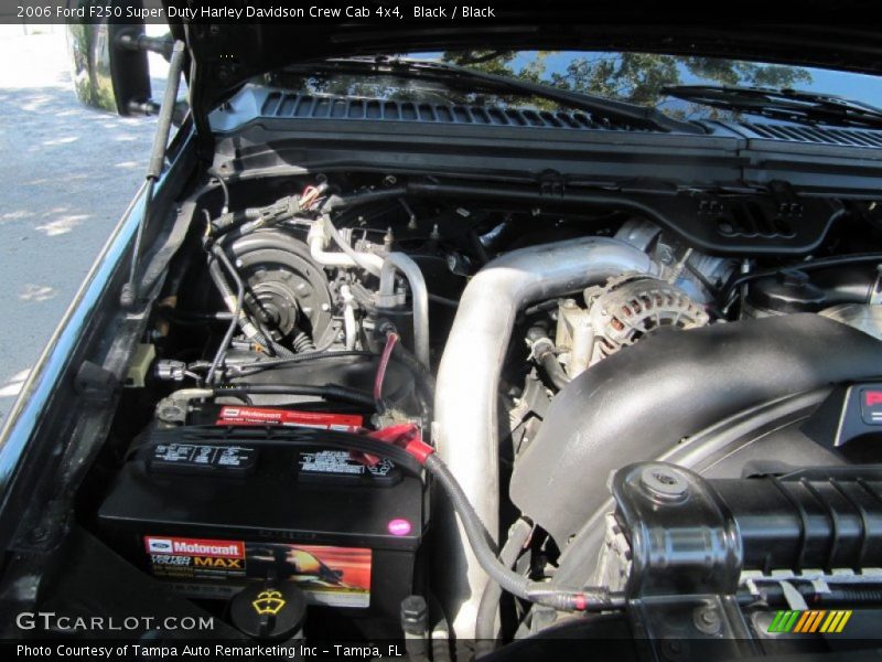 Black / Black 2006 Ford F250 Super Duty Harley Davidson Crew Cab 4x4