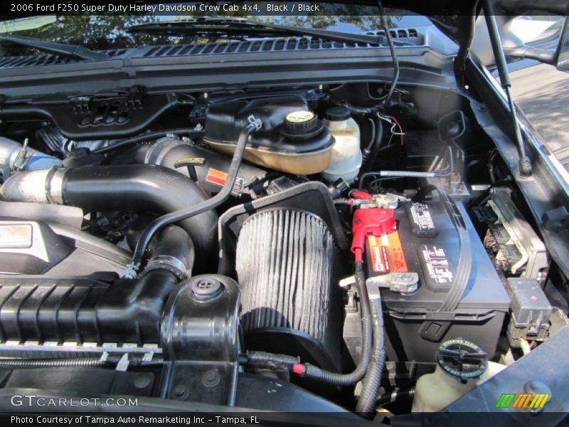 Black / Black 2006 Ford F250 Super Duty Harley Davidson Crew Cab 4x4