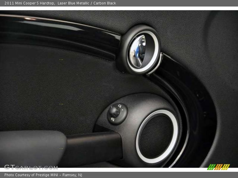 Laser Blue Metallic / Carbon Black 2011 Mini Cooper S Hardtop