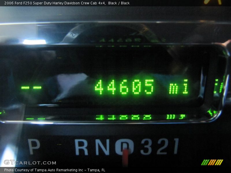 Black / Black 2006 Ford F250 Super Duty Harley Davidson Crew Cab 4x4
