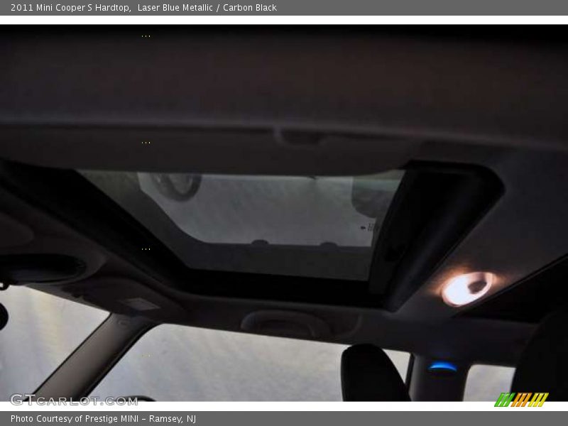 Laser Blue Metallic / Carbon Black 2011 Mini Cooper S Hardtop