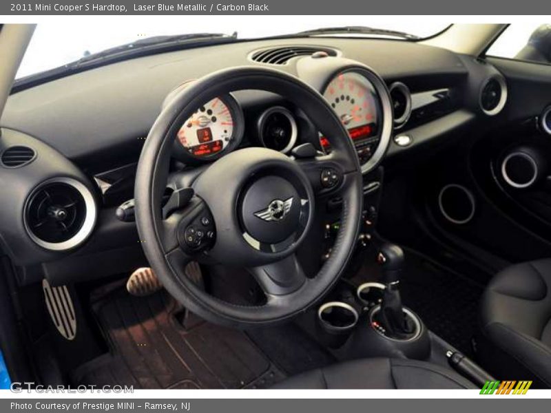 Laser Blue Metallic / Carbon Black 2011 Mini Cooper S Hardtop