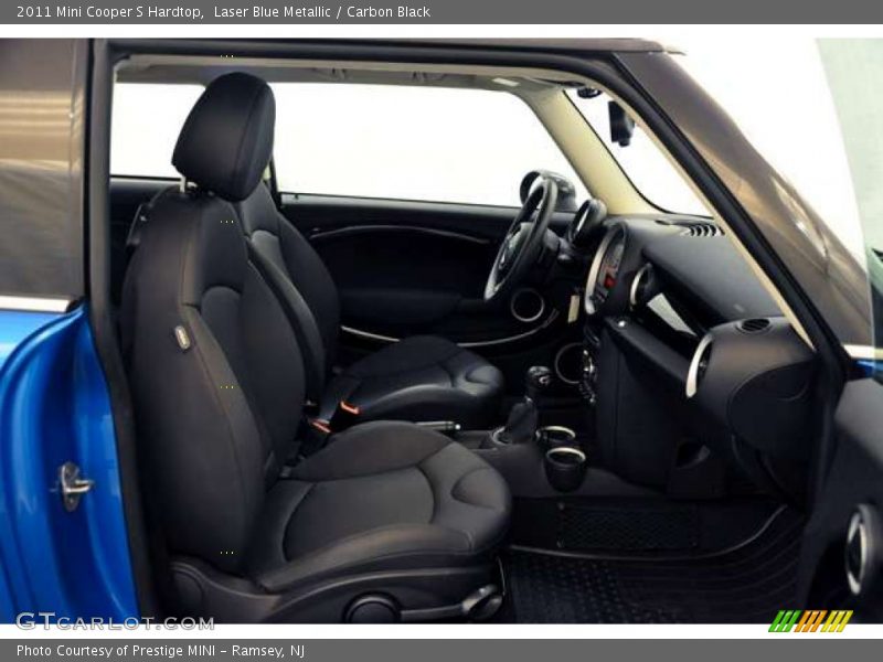 Laser Blue Metallic / Carbon Black 2011 Mini Cooper S Hardtop