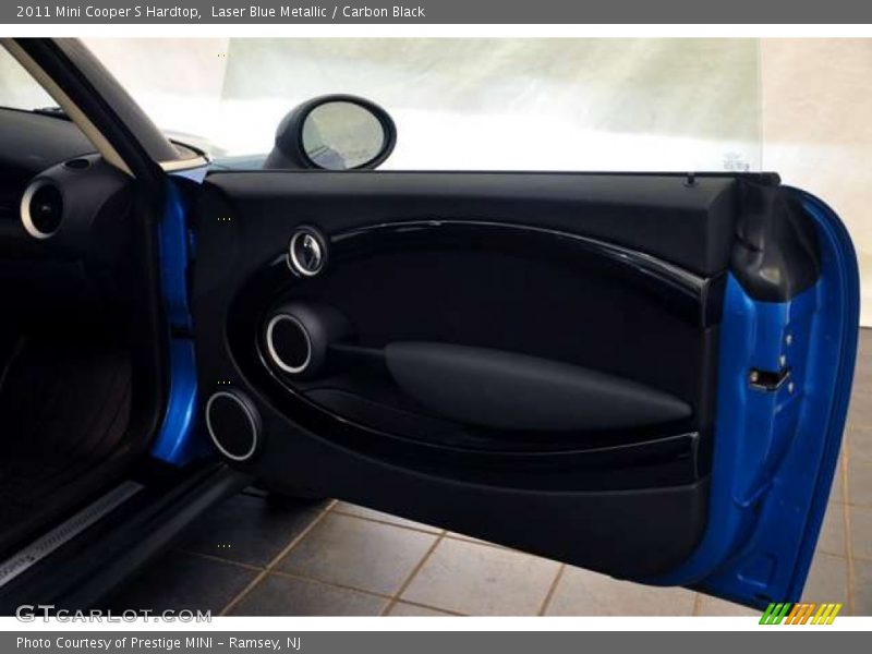 Laser Blue Metallic / Carbon Black 2011 Mini Cooper S Hardtop