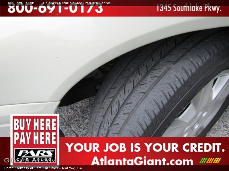 Gold Ash Metallic / Medium/Dark Pebble 2007 Ford Taurus SE