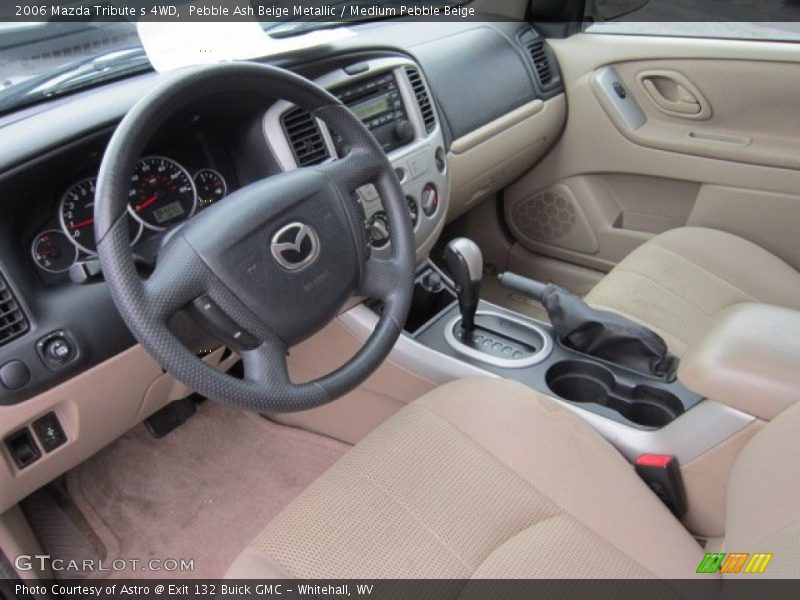 Pebble Ash Beige Metallic / Medium Pebble Beige 2006 Mazda Tribute s 4WD