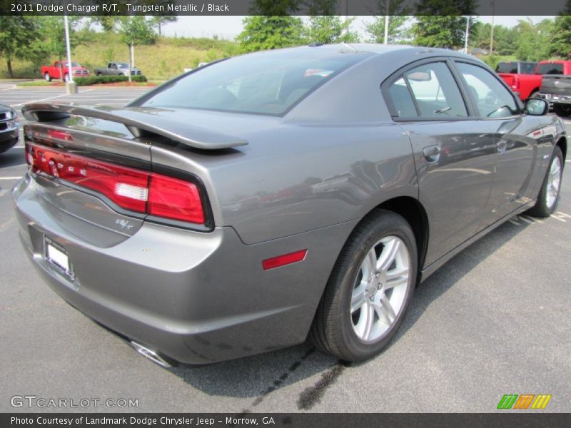 Tungsten Metallic / Black 2011 Dodge Charger R/T
